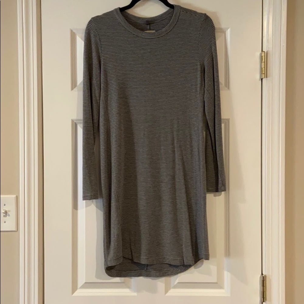 Soft, stretchy, comfortable long sleeve dress